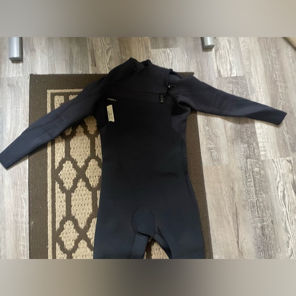 O’Neill Hyperfreak 4/3MM Men’s XL Neck Zip Full Wetsuit - Picture 2 of 8